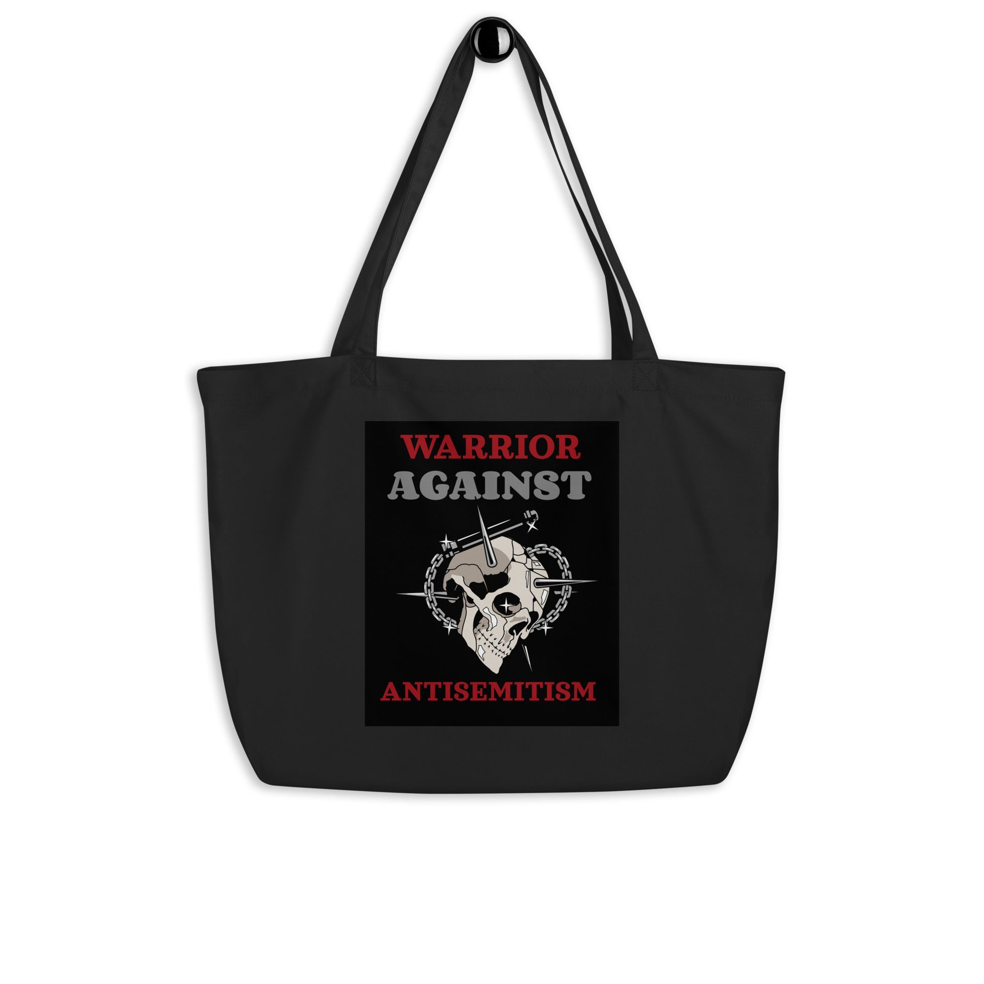 Brave Warrior | Large Organic Tote Bag