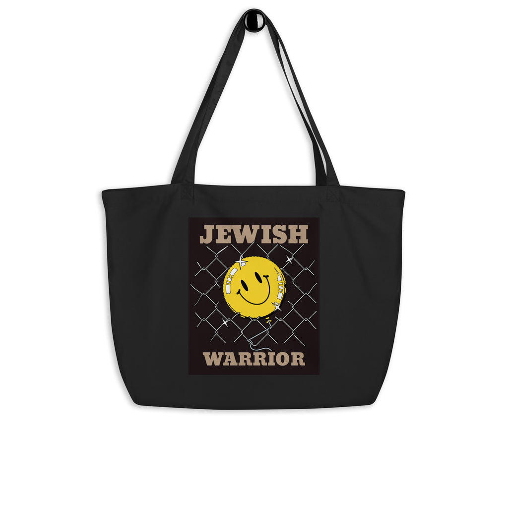 Brave Warrior | Large Organic Tote Bag