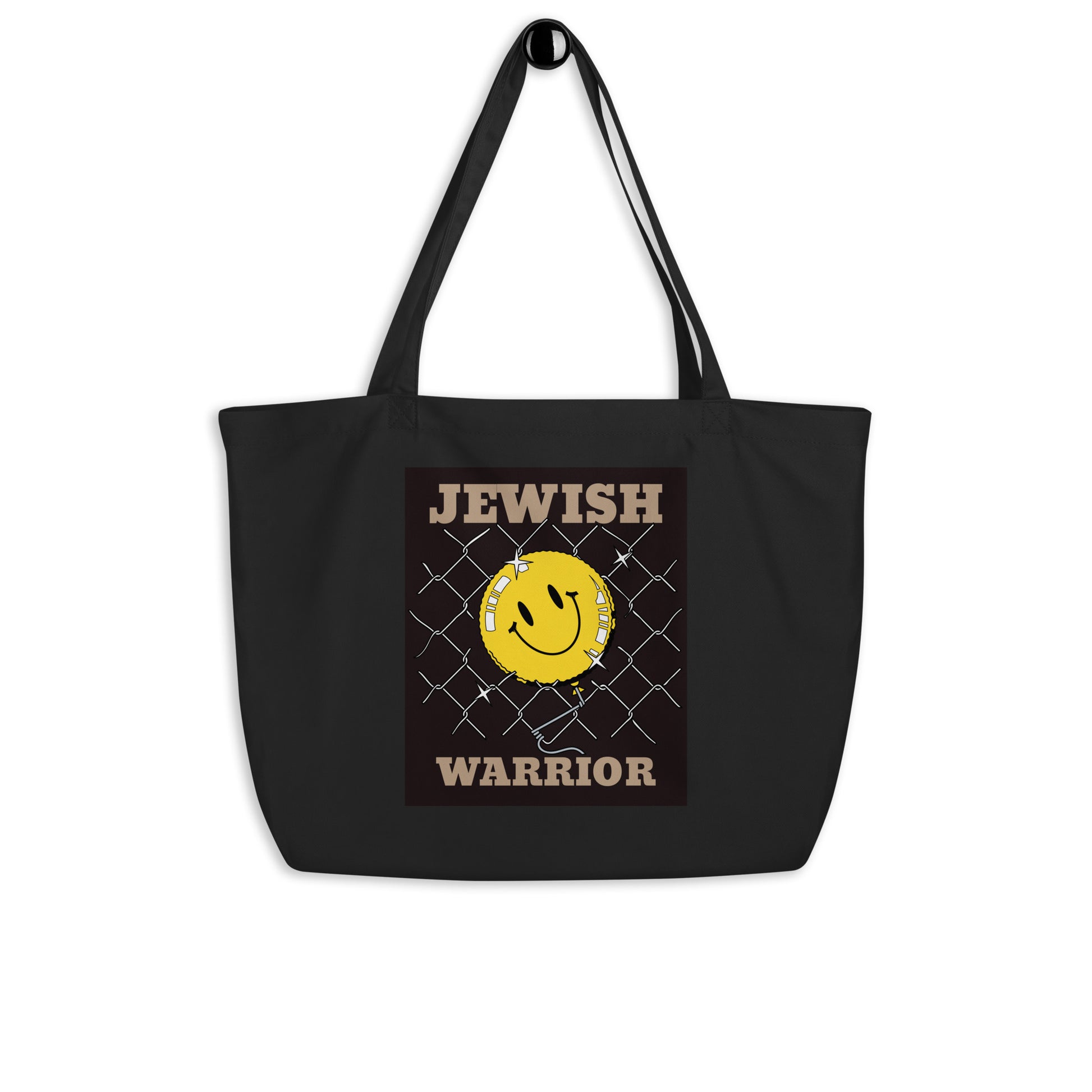 Brave Warrior | Large Organic Tote Bag