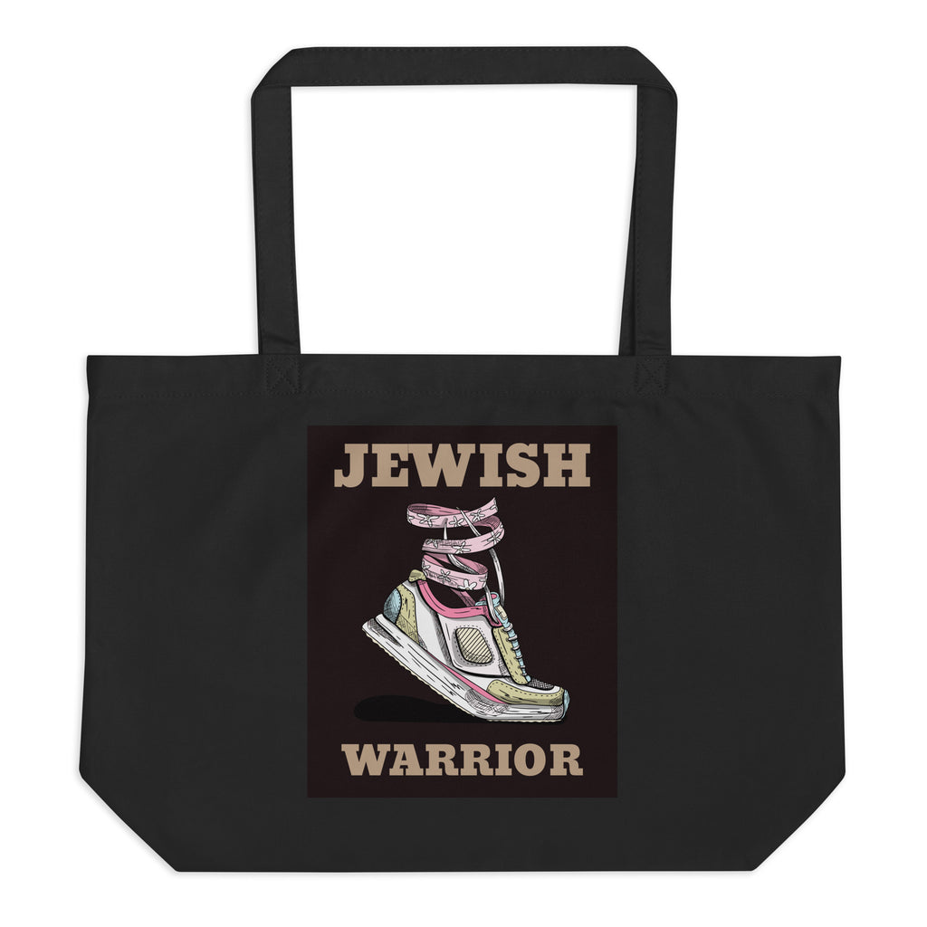 Brave Warrior | Large Organic Tote Bag Jouparty