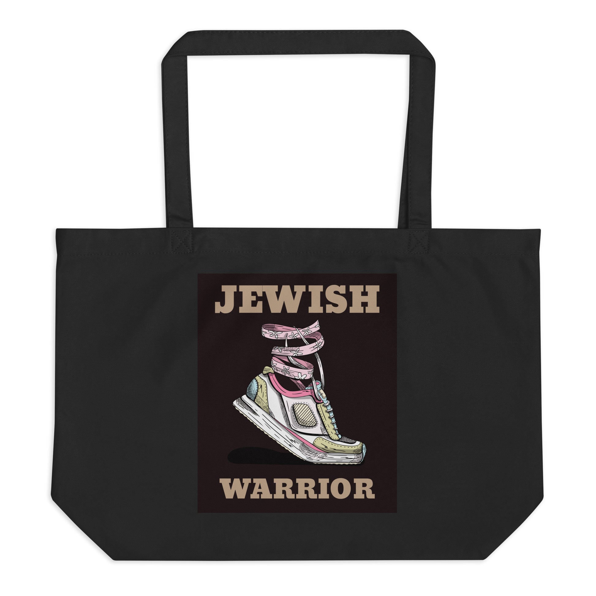 Brave Warrior | Large Organic Tote Bag Jouparty