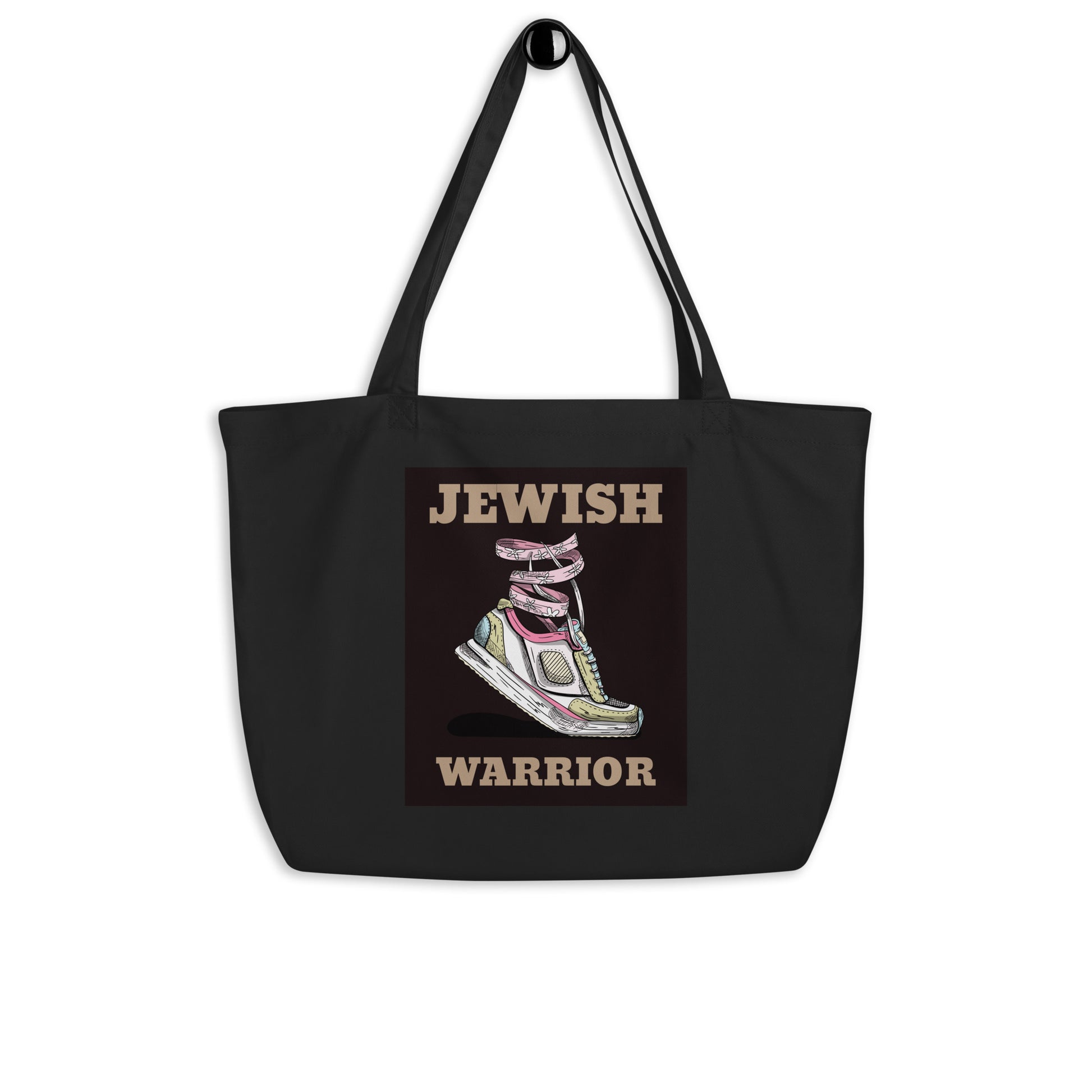 Brave Warrior | Large Organic Tote Bag Jouparty