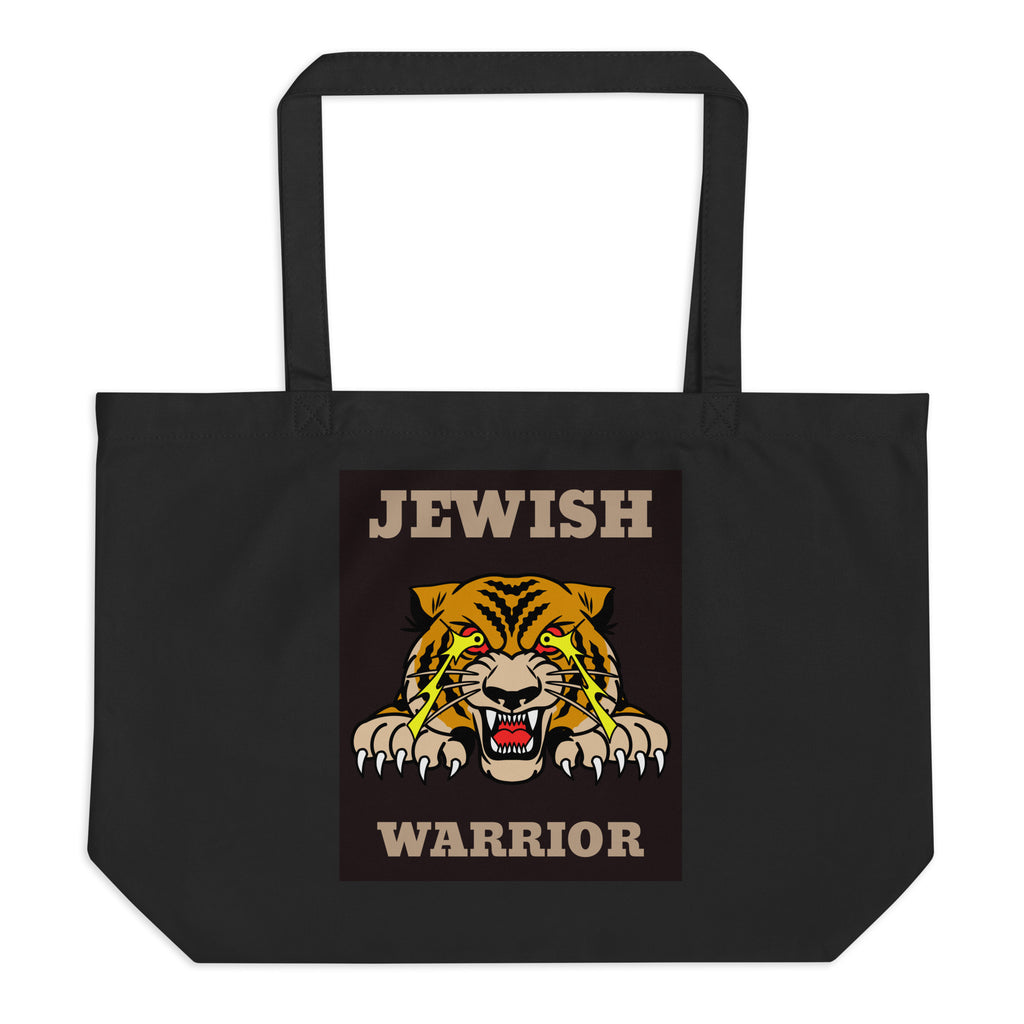 Brave Warrior | Large Organic Tote Bag Jouparty