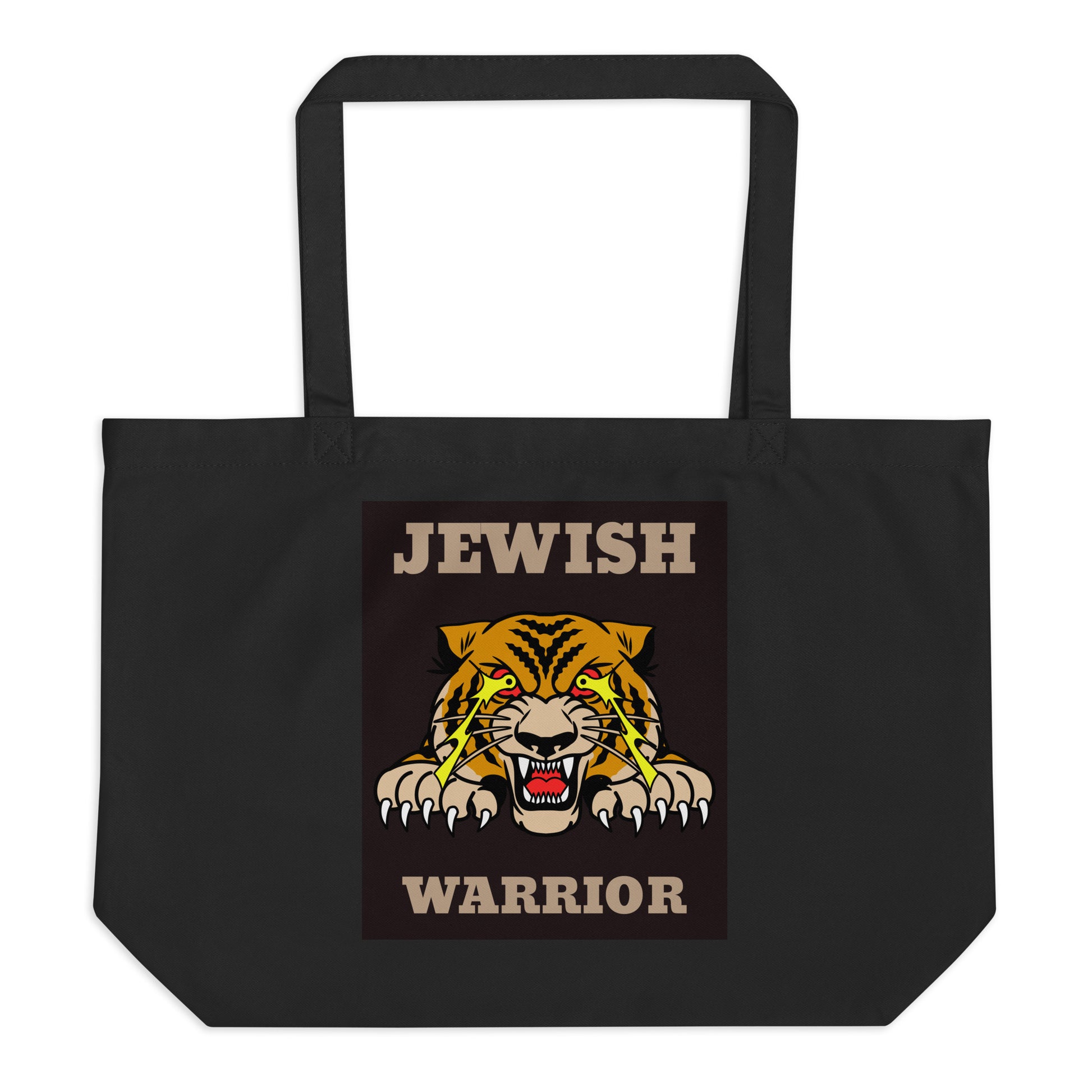 Brave Warrior | Large Organic Tote Bag Jouparty