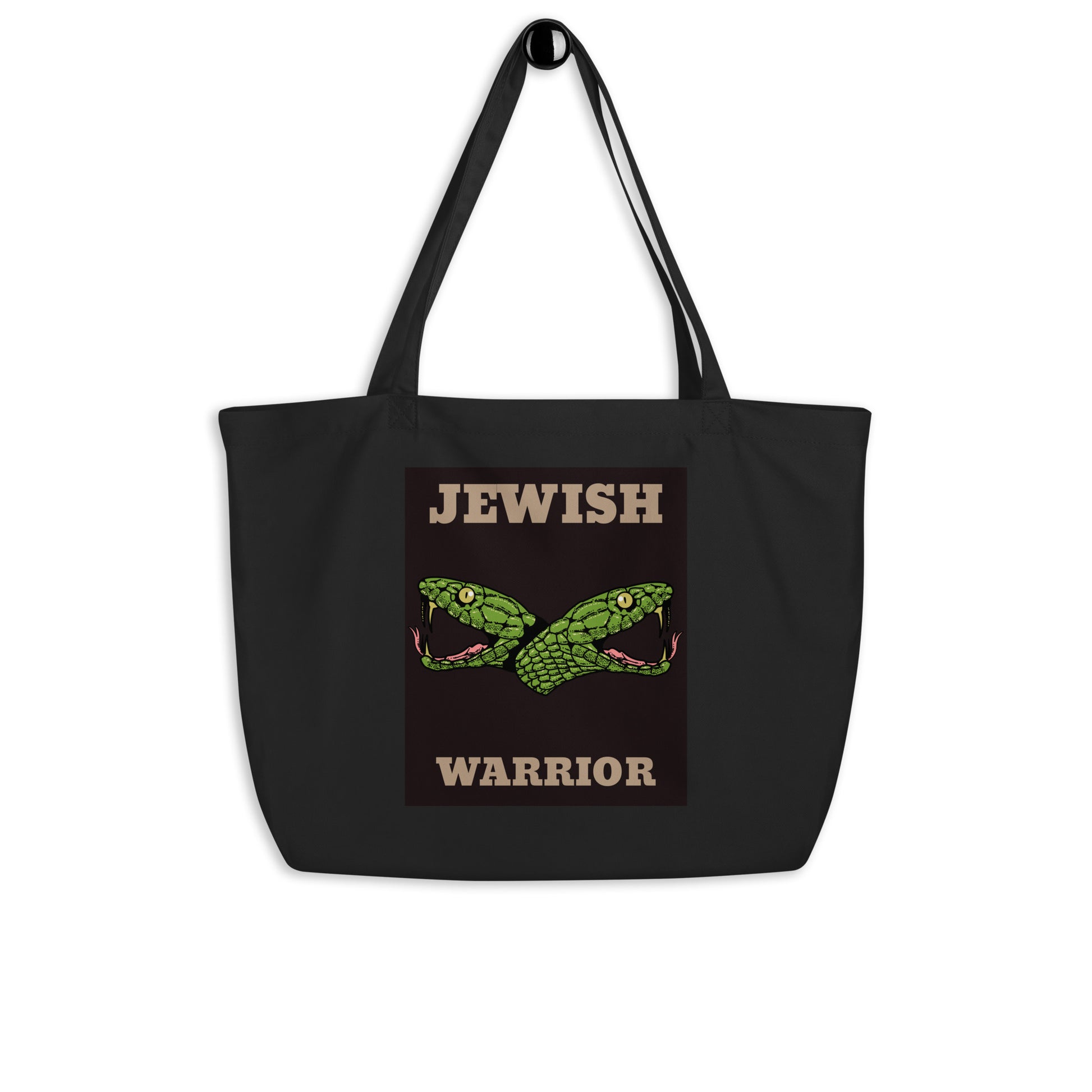 Brave Warrior | Large Organic Tote Bag Jouparty