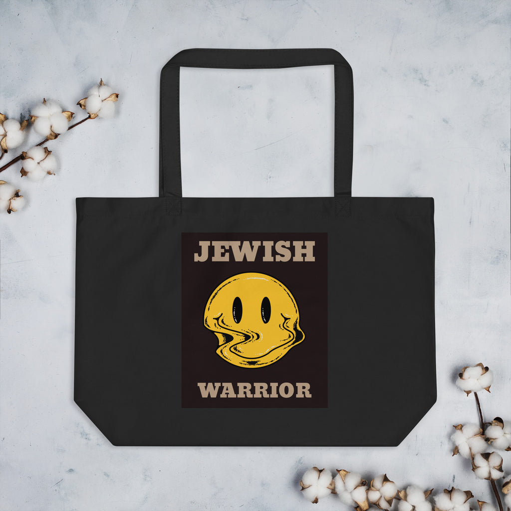 Brave Warrior | Large Organic Tote Bag Jouparty