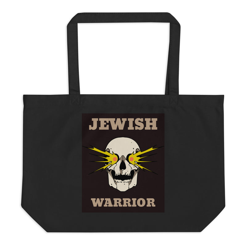 Brave Warrior | Large Organic Tote Bag