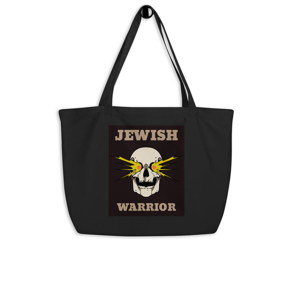 Brave Warrior | Large Organic Tote Bag