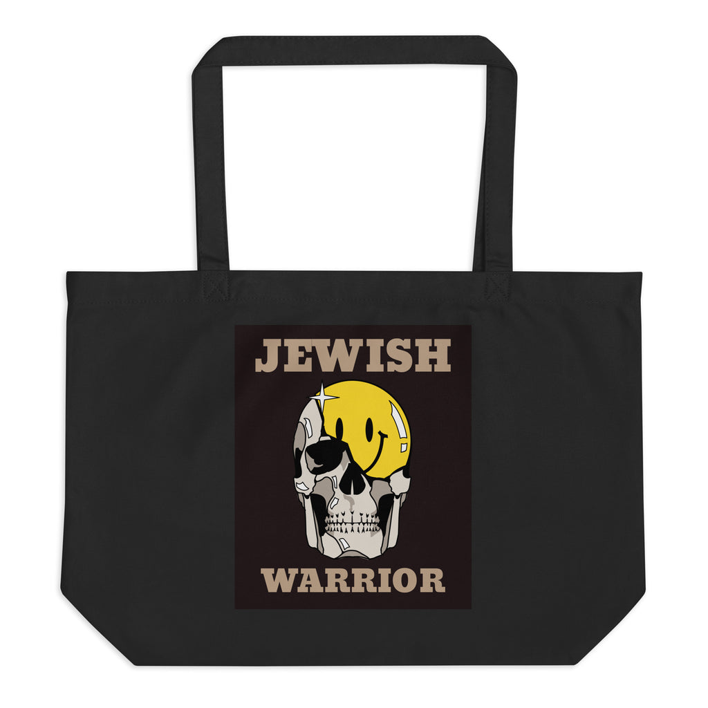 Brave Warrior | Large Organic Tote Bag Jouparty