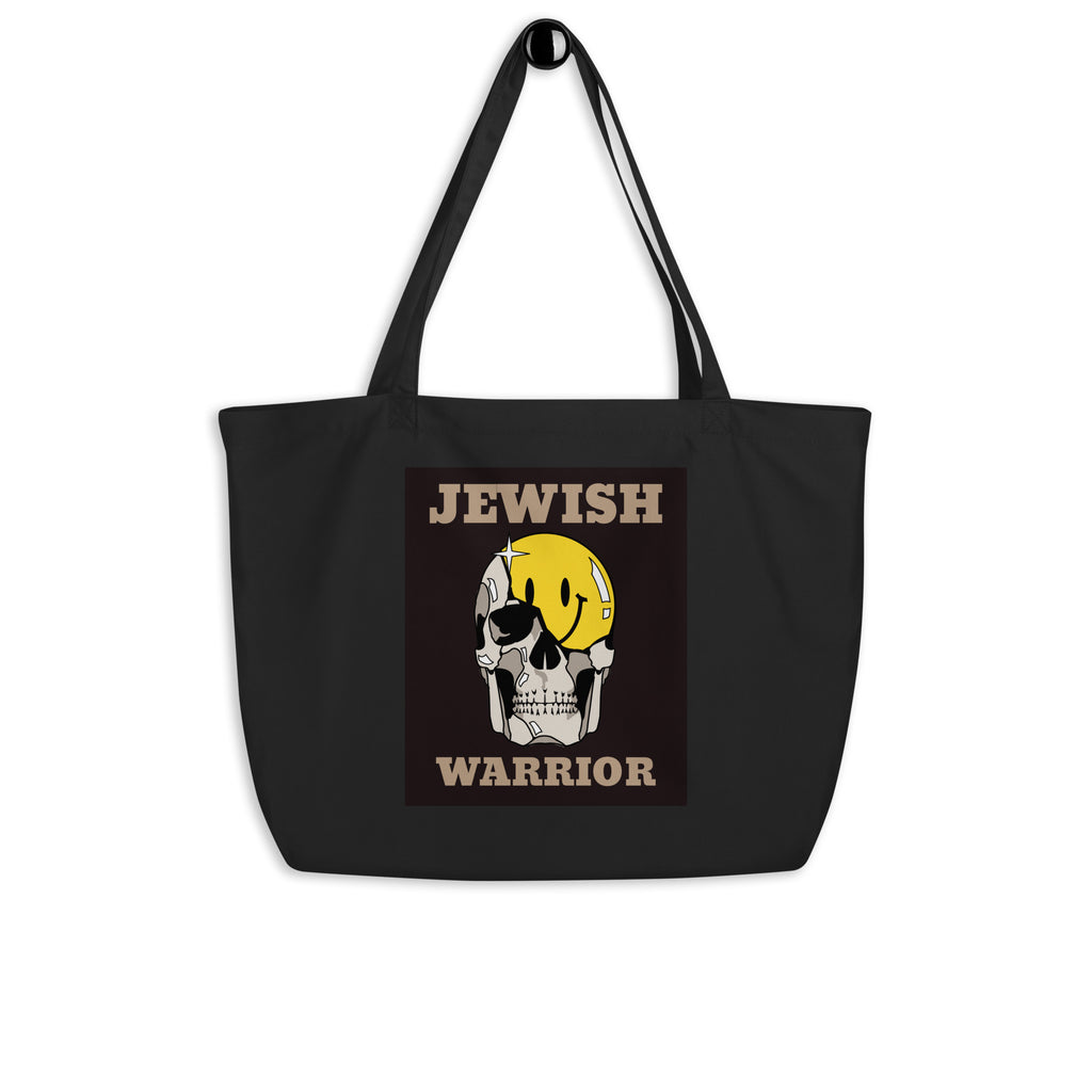 Brave Warrior | Large Organic Tote Bag Jouparty