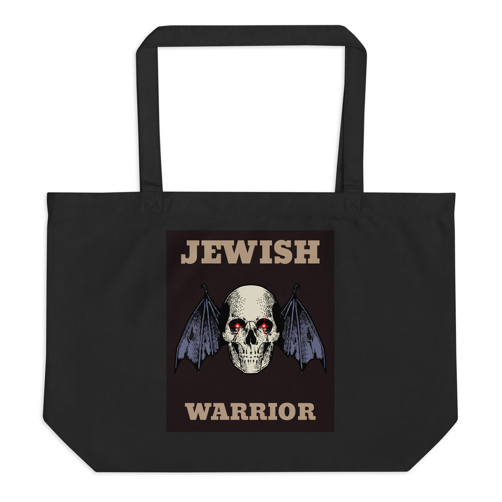 Brave Warrior | Large Organic Tote Bag