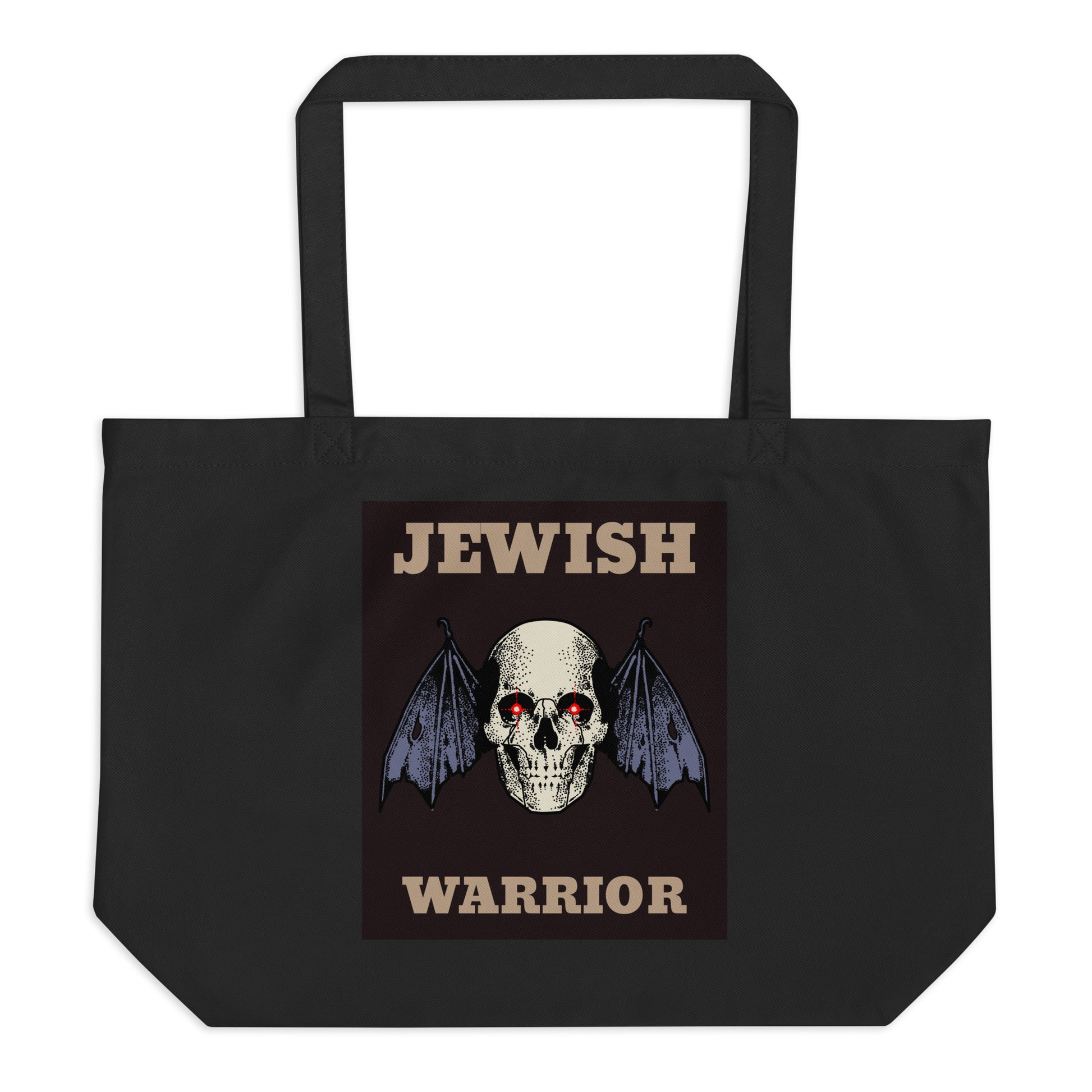 Brave Warrior | Large Organic Tote Bag