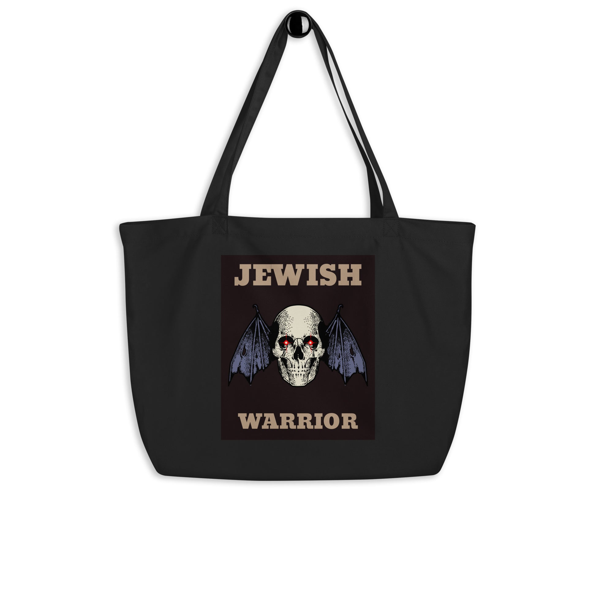 Brave Warrior | Large Organic Tote Bag