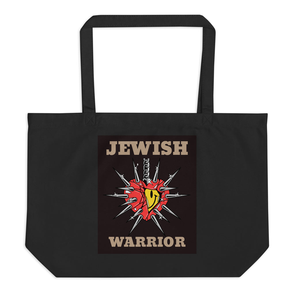Brave Warrior | Large Organic Tote Bag Jouparty