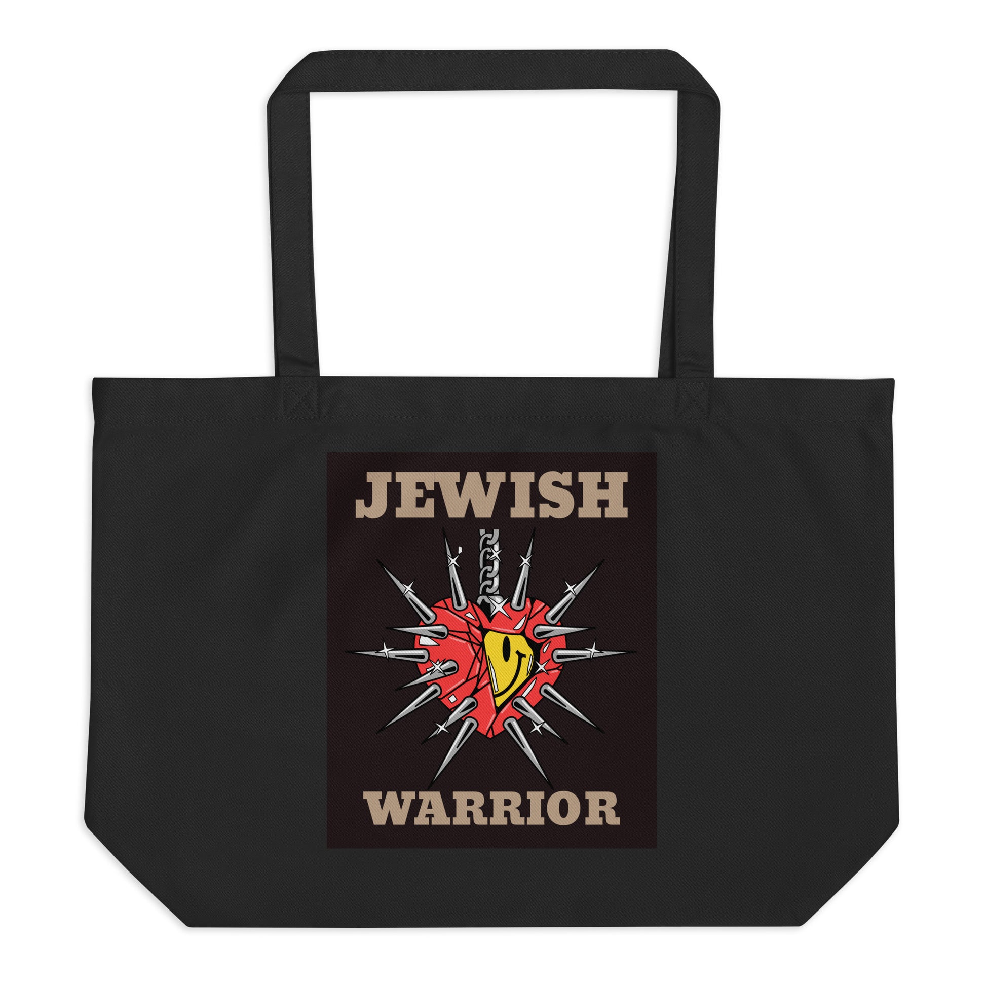 Brave Warrior | Large Organic Tote Bag Jouparty