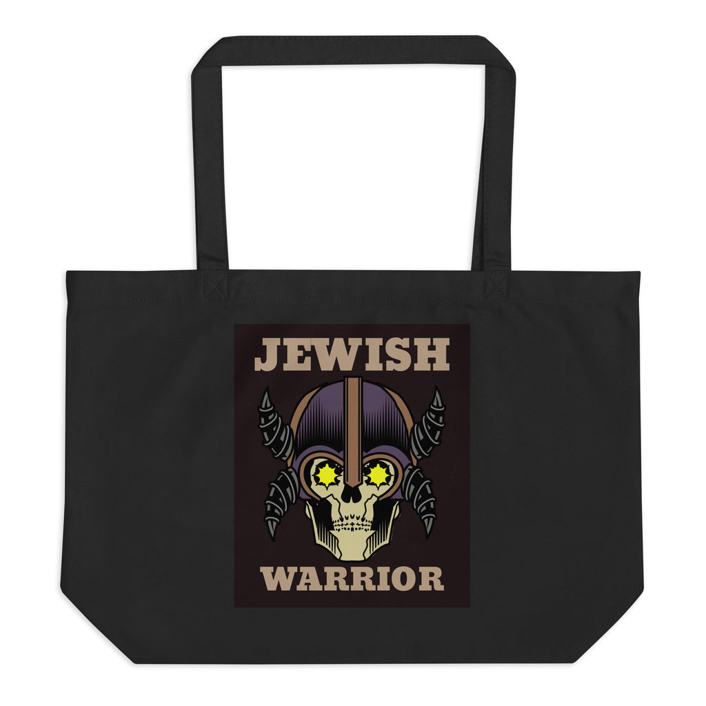 Brave Warrior | Large Organic Tote Bag Jouparty