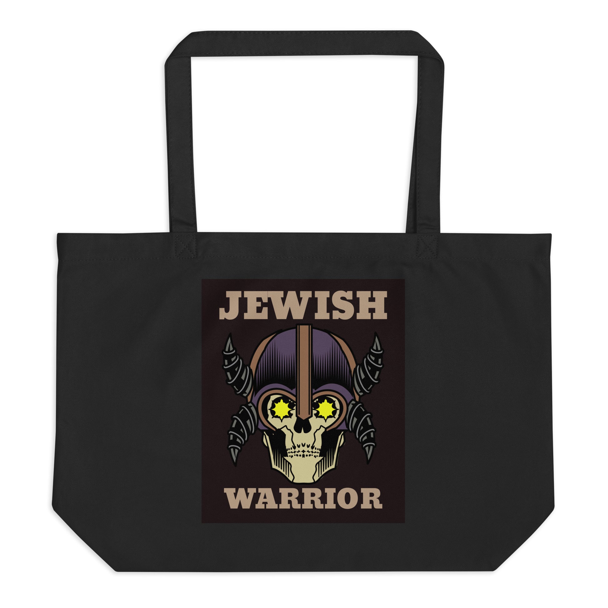 Brave Warrior | Large Organic Tote Bag Jouparty