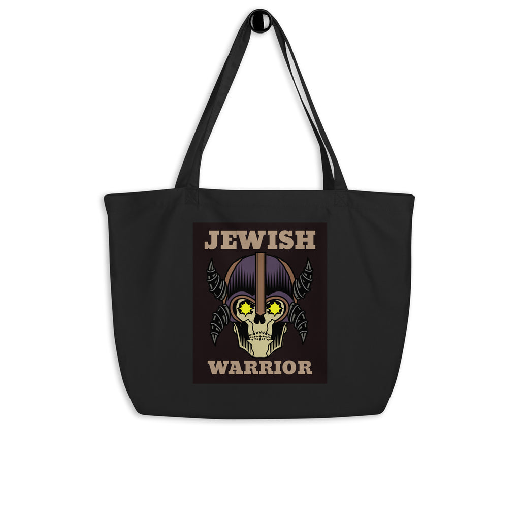 Brave Warrior | Large Organic Tote Bag Jouparty