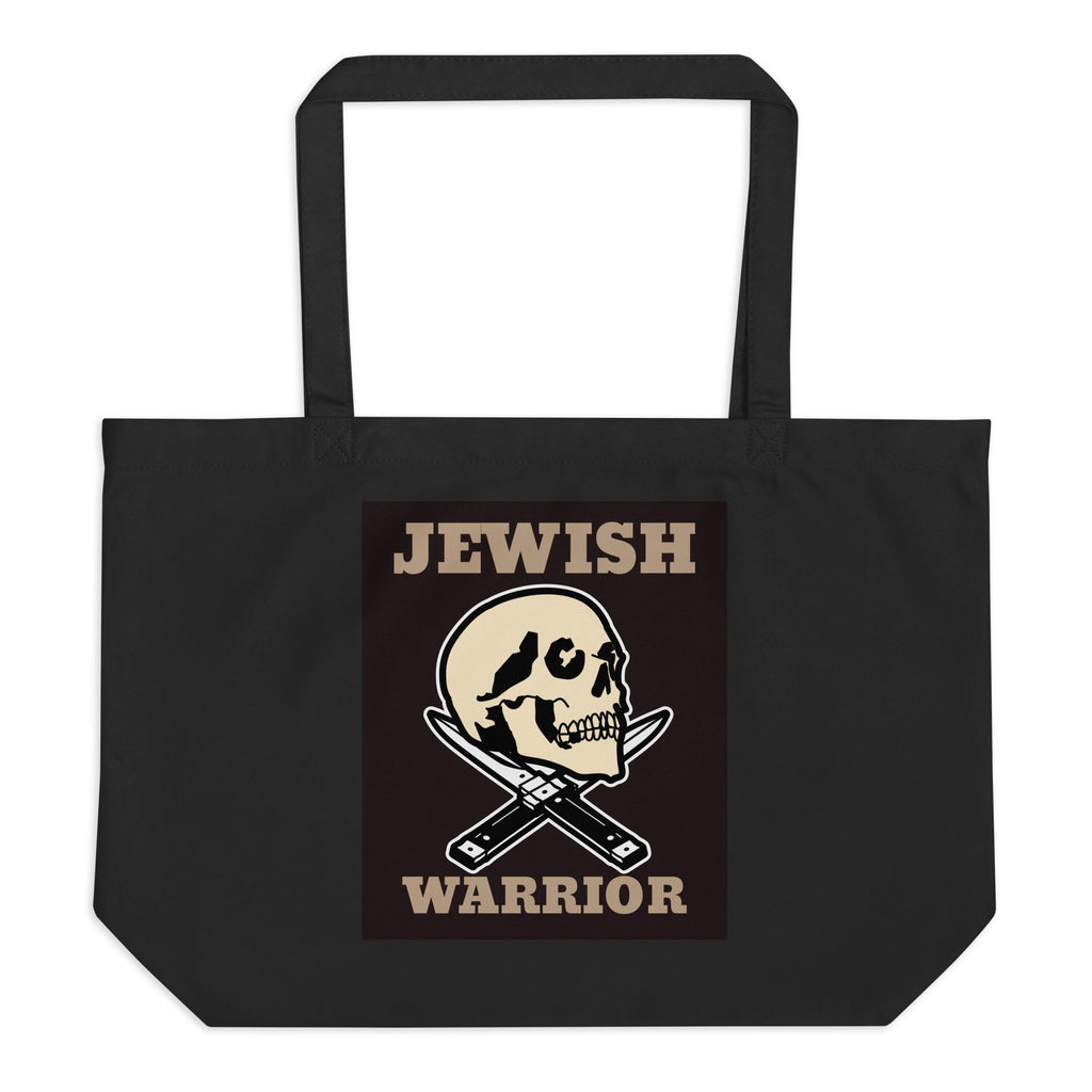 Brave Warrior | Large Organic Tote Bag Jouparty