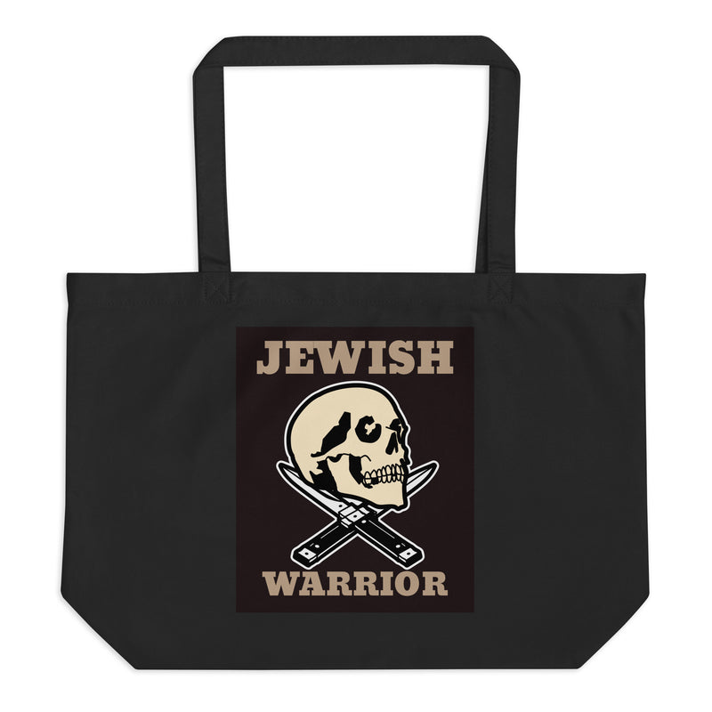 Brave Warrior | Large Organic Tote Bag