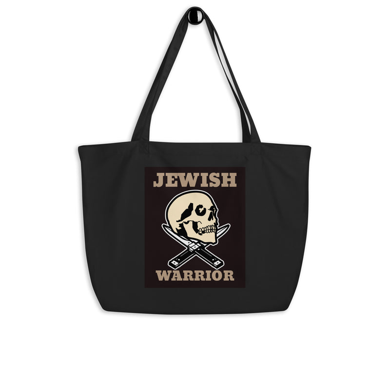 Brave Warrior | Large Organic Tote Bag