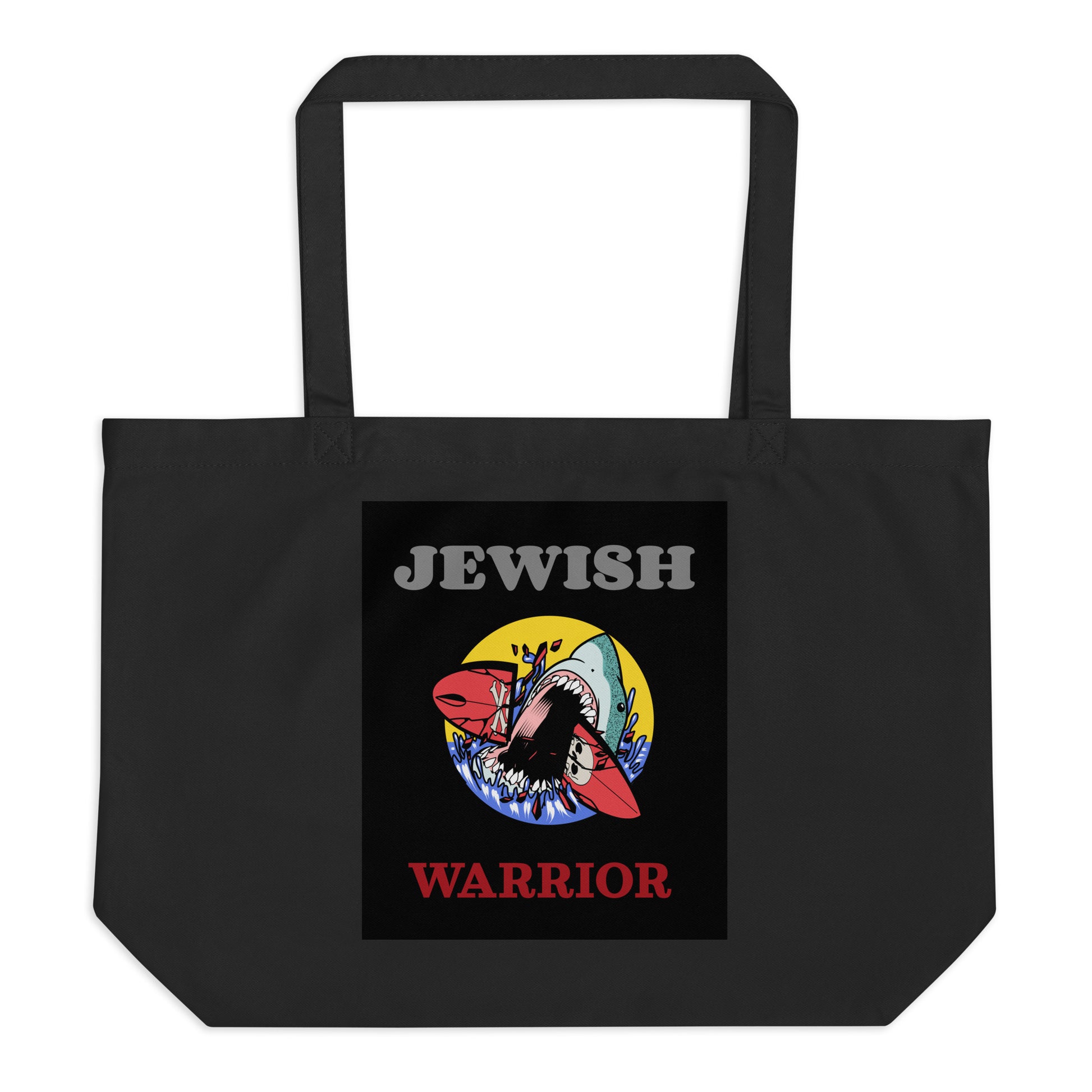 Brave Warrior | Large Organic Tote Bag Jouparty