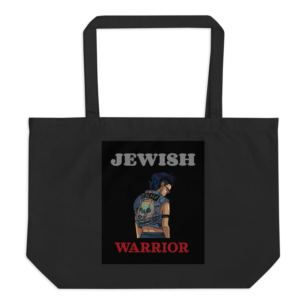 Brave Warrior | Large Organic Tote Bag Jouparty