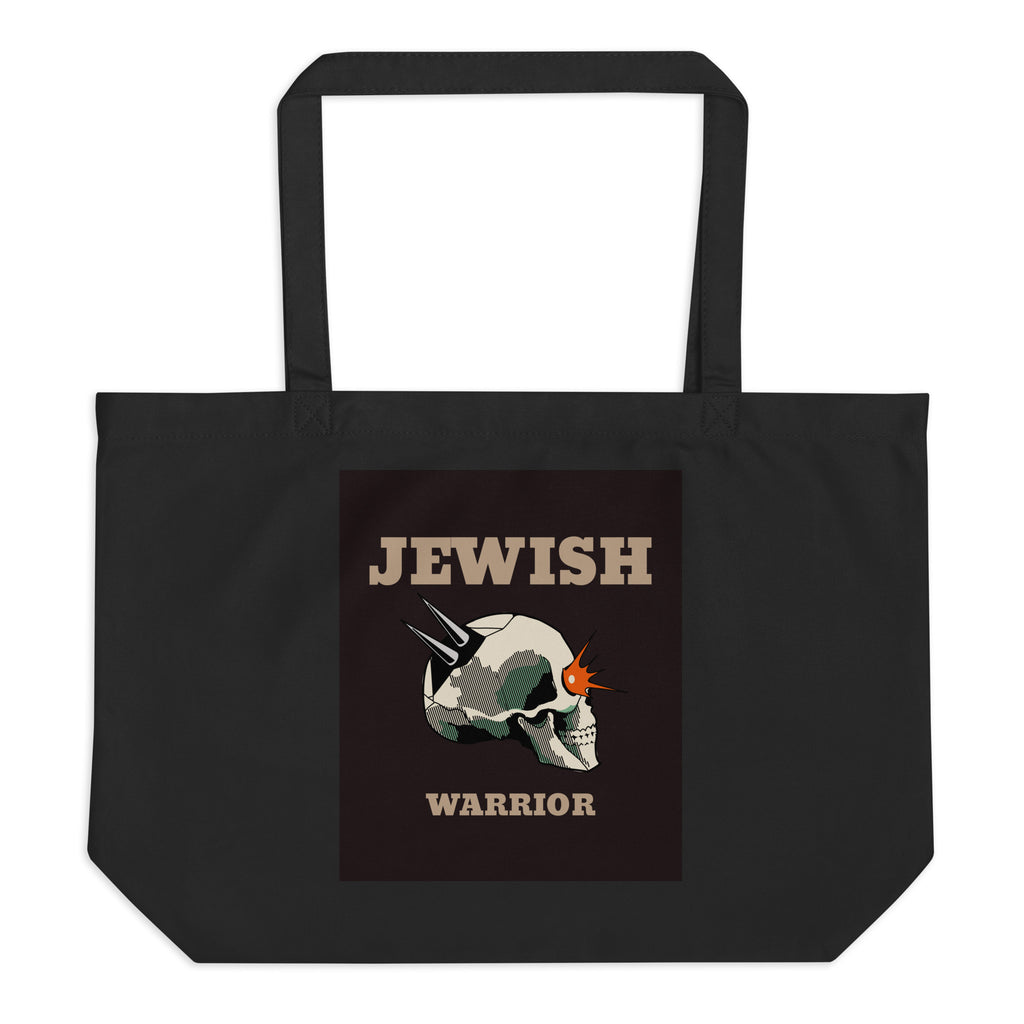 Brave Warrior | Large Organic Tote Bag Jouparty