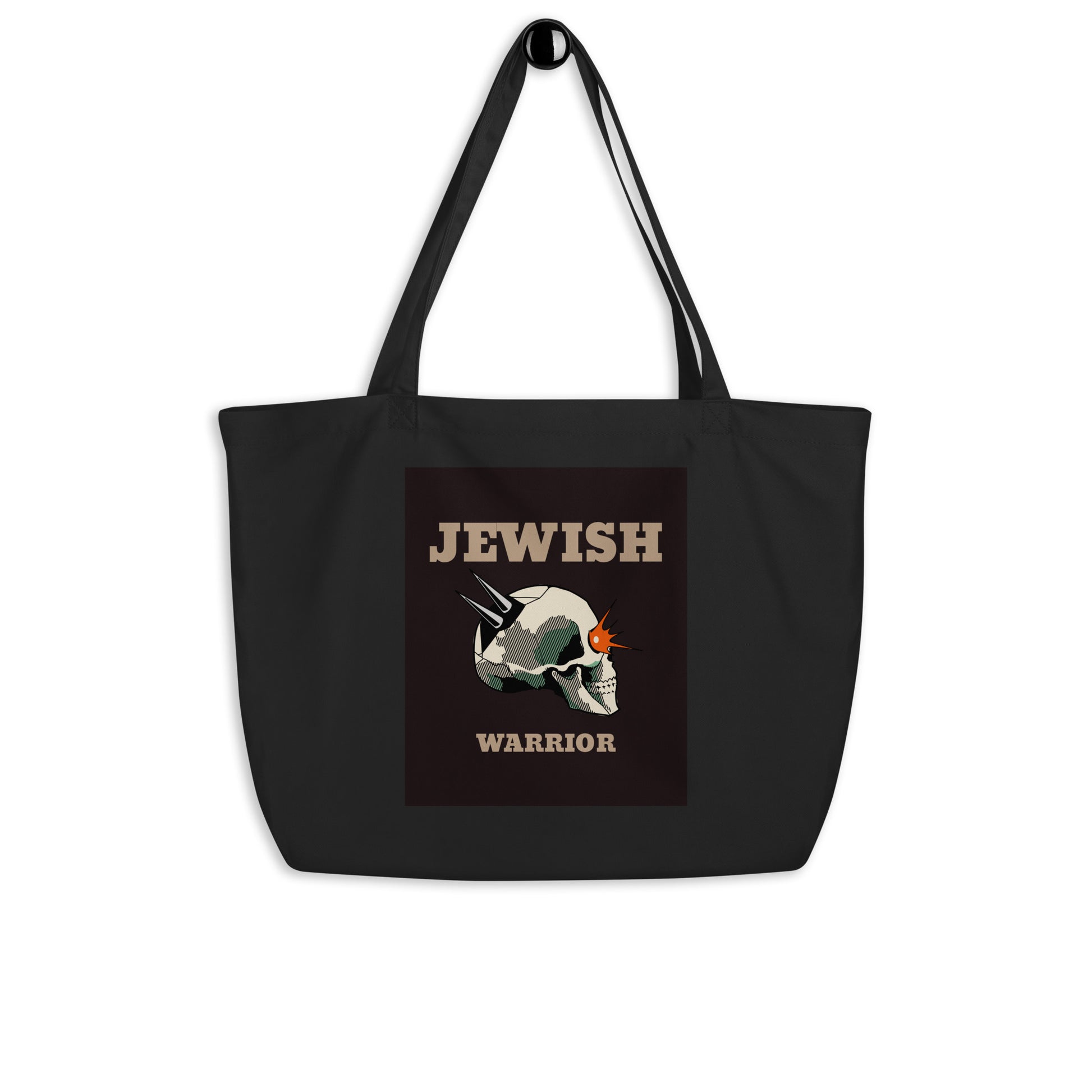 Brave Warrior | Large Organic Tote Bag Jouparty