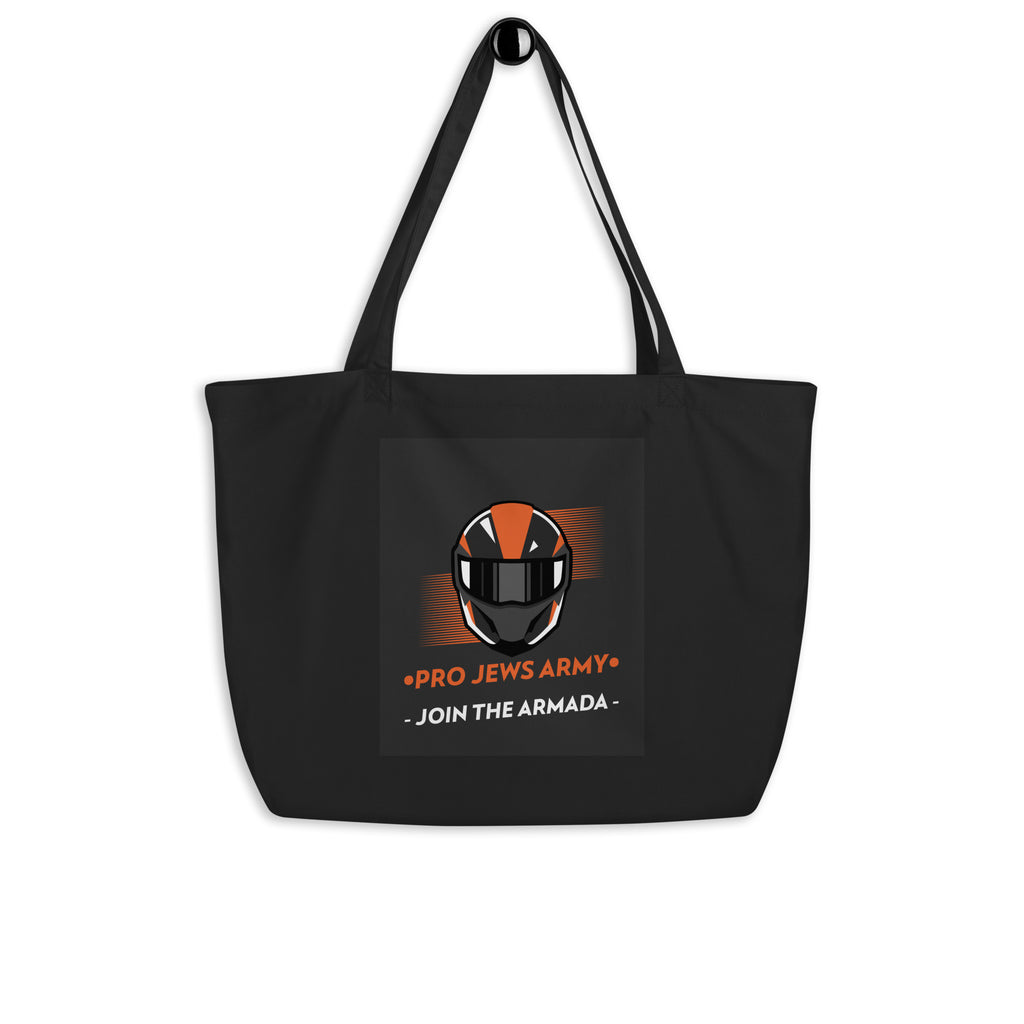 Brave Warrior | Large Organic Tote Bag Jouparty