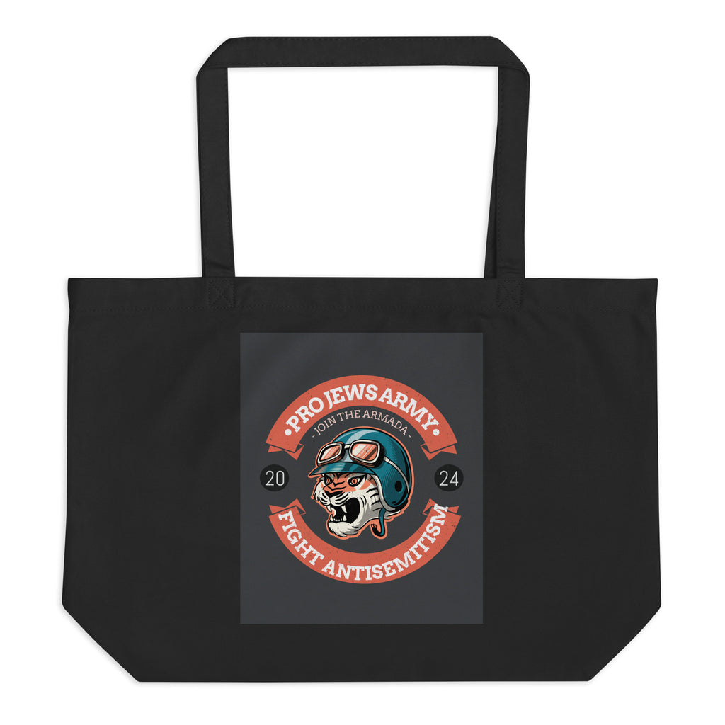 Brave Warrior | Large Organic Tote Bag Jouparty