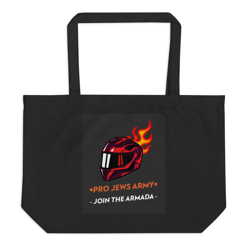Brave Warrior | Large Organic Tote Bag