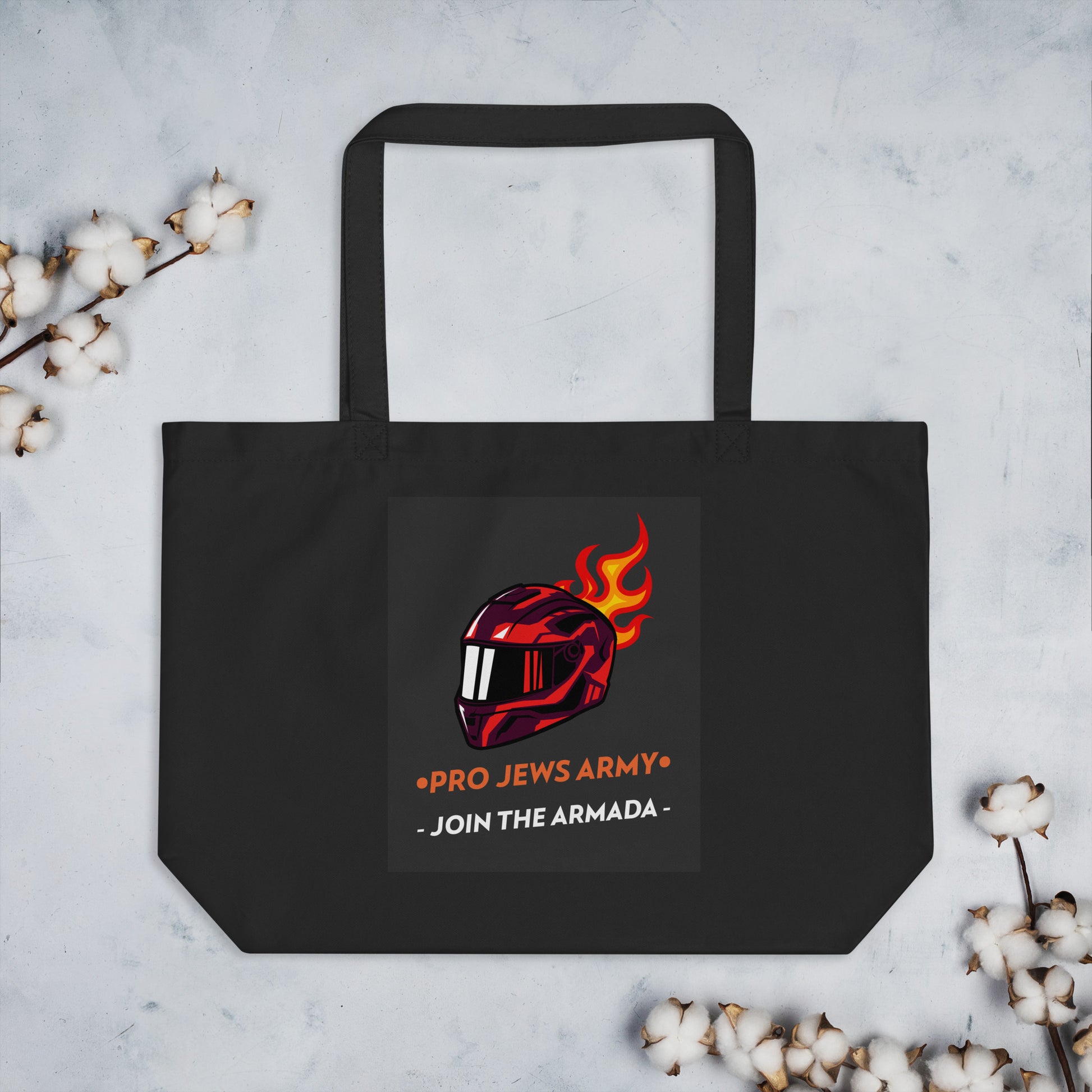 Brave Warrior | Large Organic Tote Bag