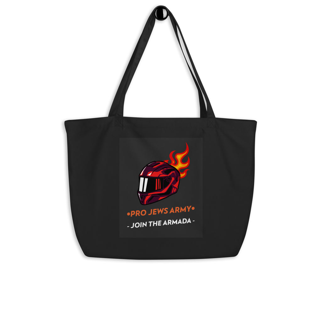 Brave Warrior | Large Organic Tote Bag
