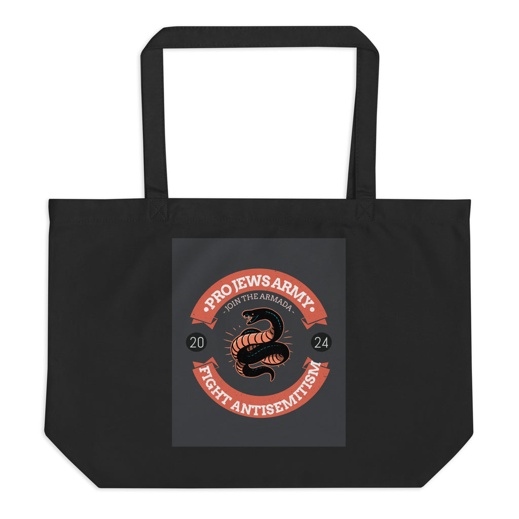 Brave Warrior | Large Organic Tote Bag Jouparty