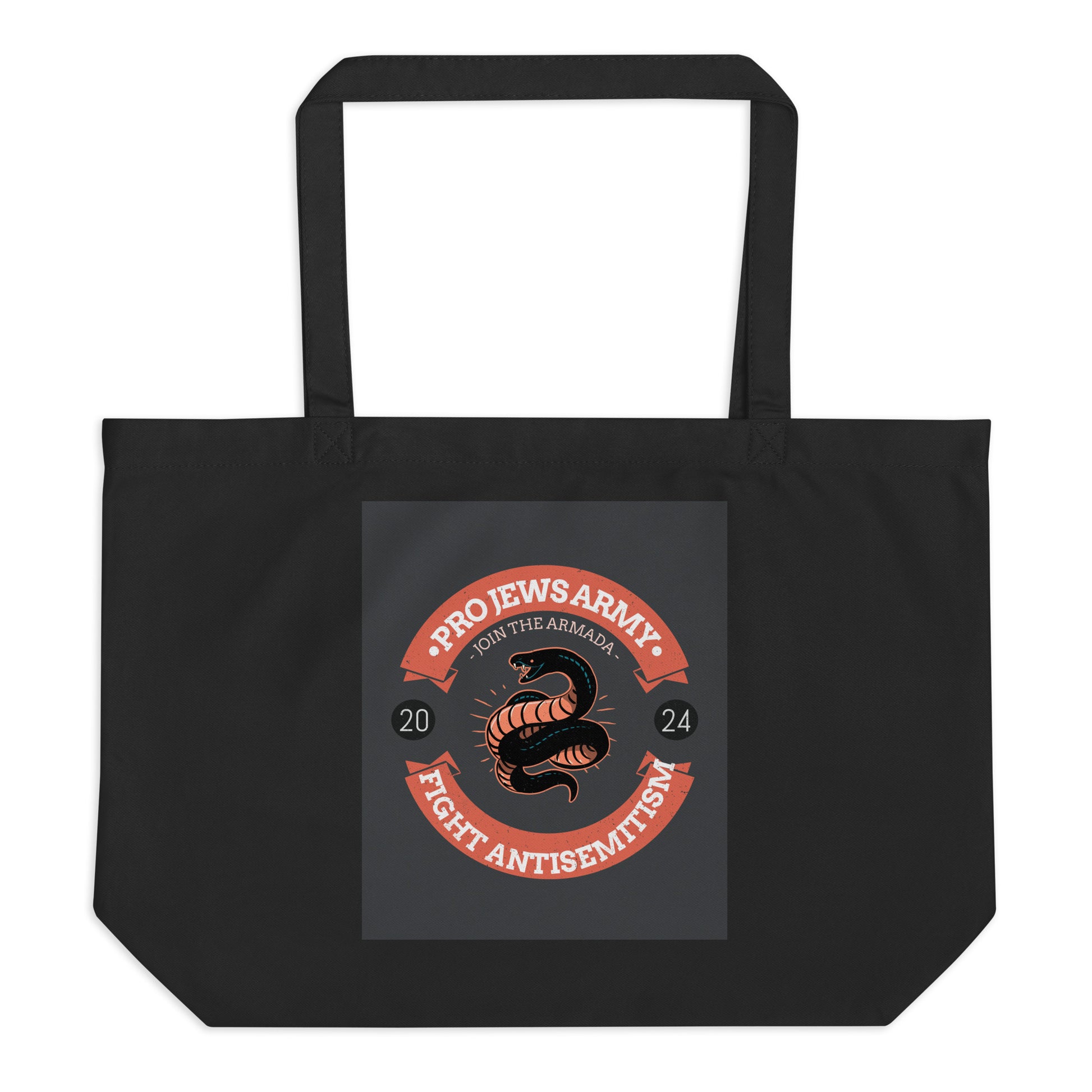 Brave Warrior | Large Organic Tote Bag Jouparty