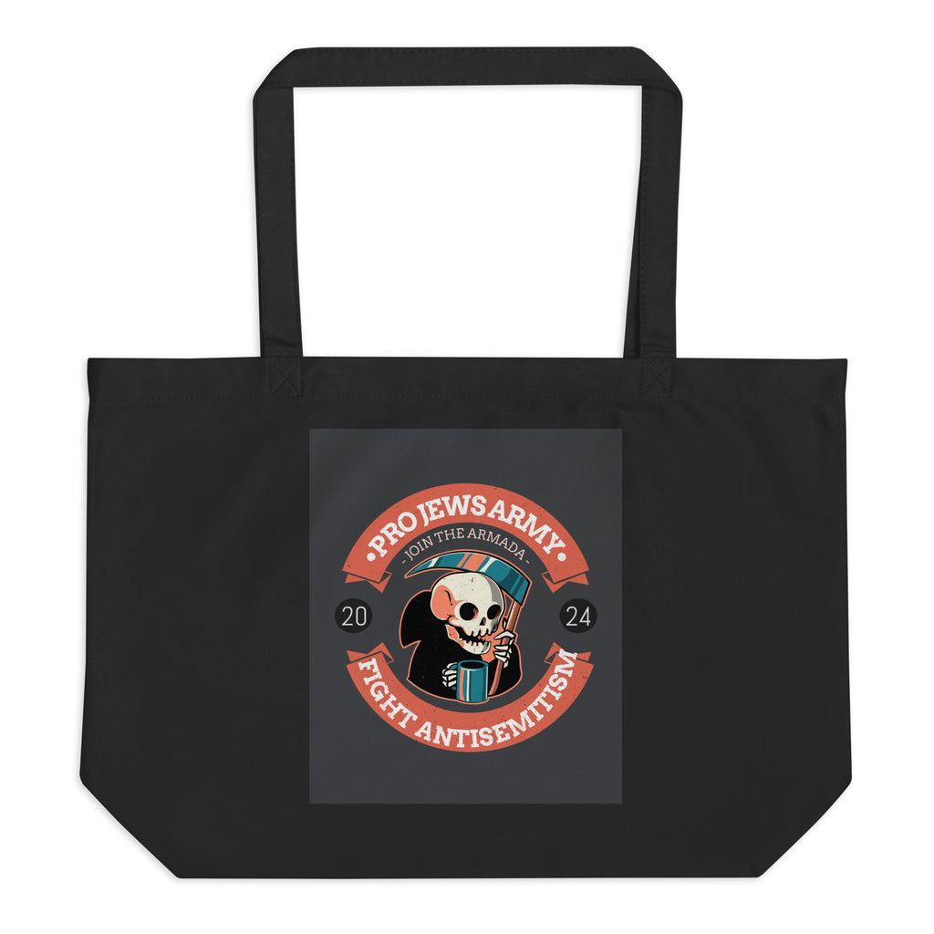 Brave Warrior | Large Organic Tote Bag