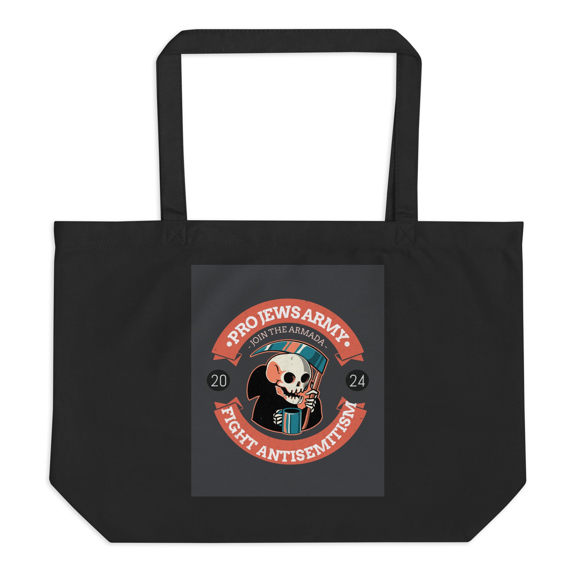 Brave Warrior | Large Organic Tote Bag