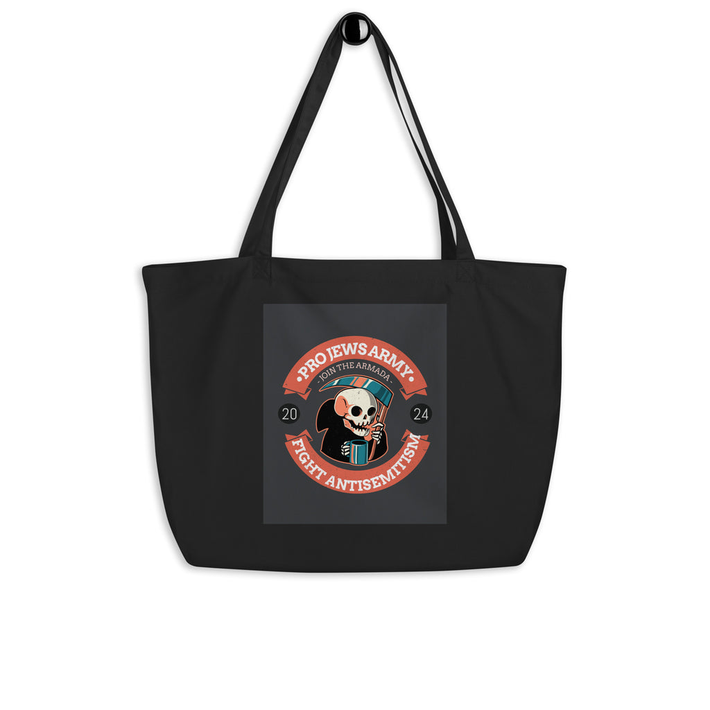 Brave Warrior | Large Organic Tote Bag