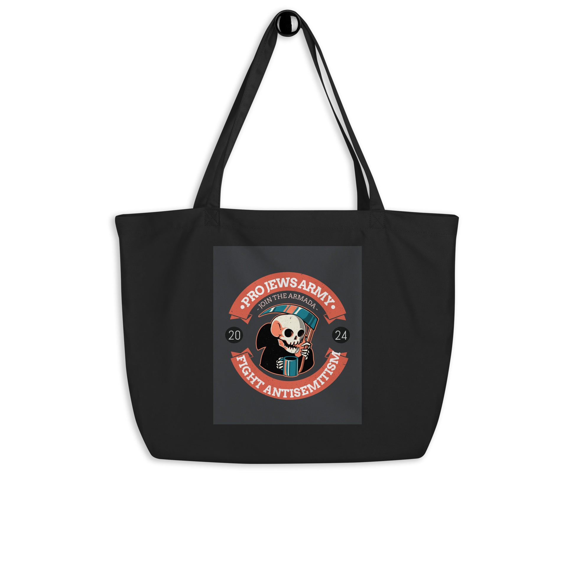 Brave Warrior | Large Organic Tote Bag