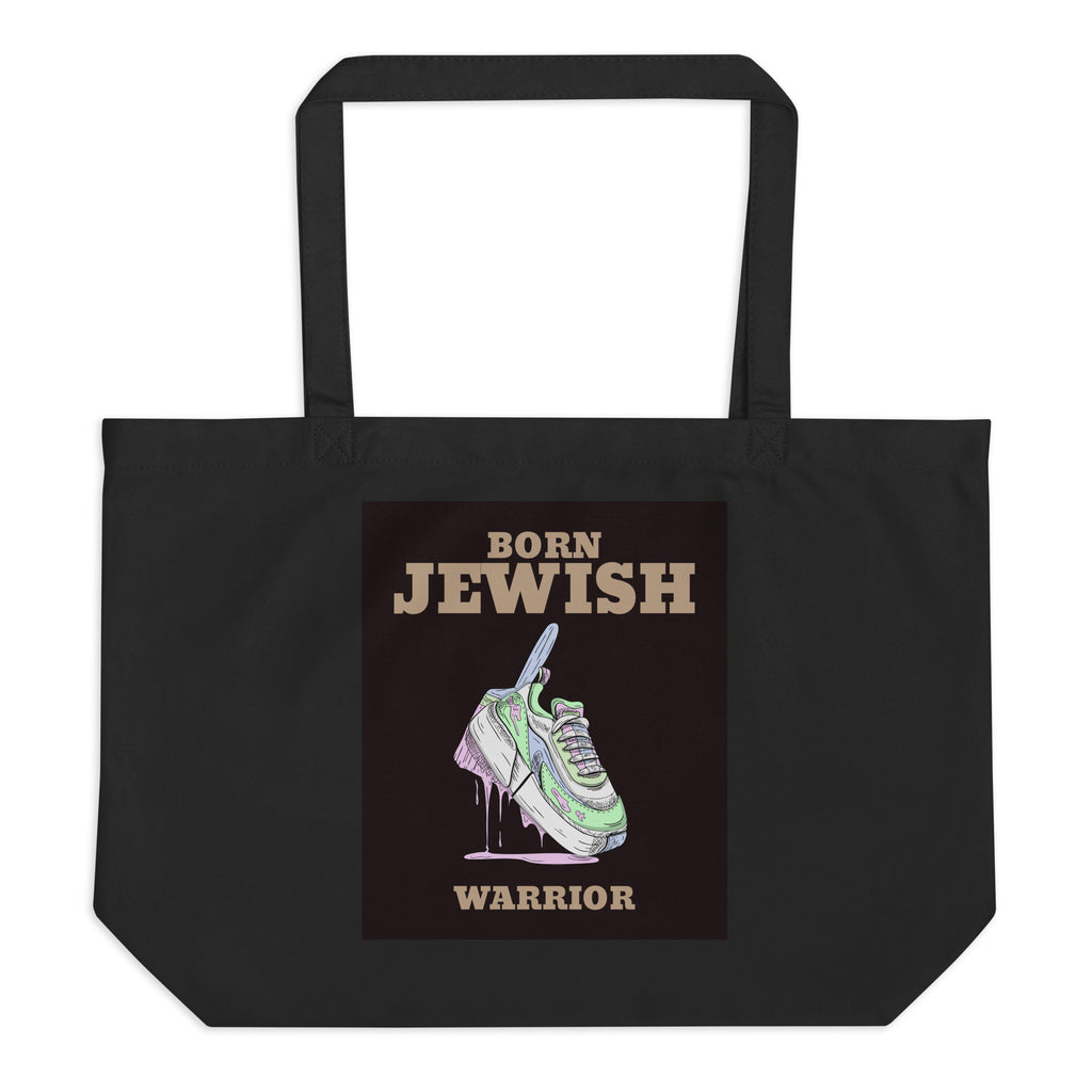 Brave Warrior | Large Organic Tote Bag Jouparty