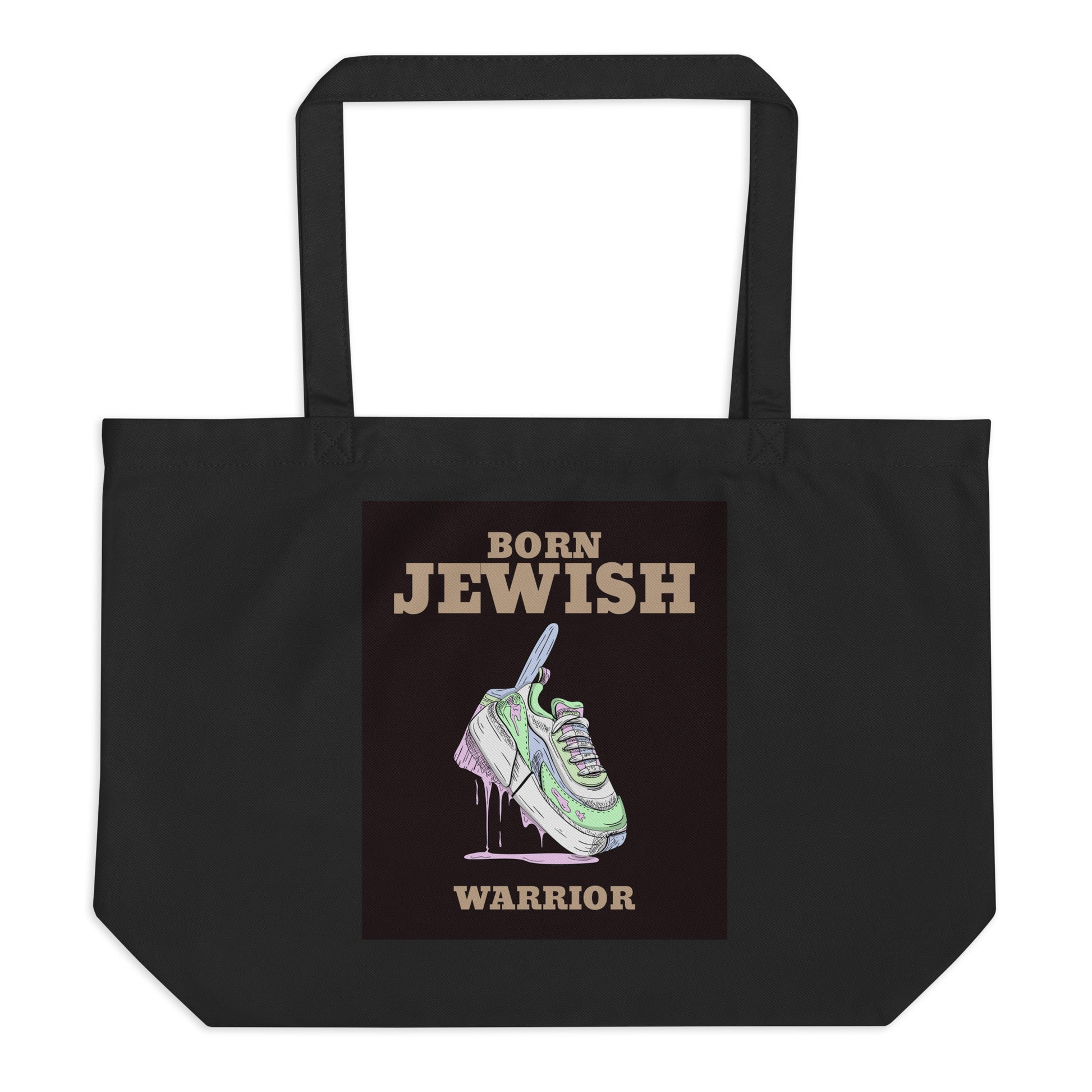 Brave Warrior | Large Organic Tote Bag Jouparty