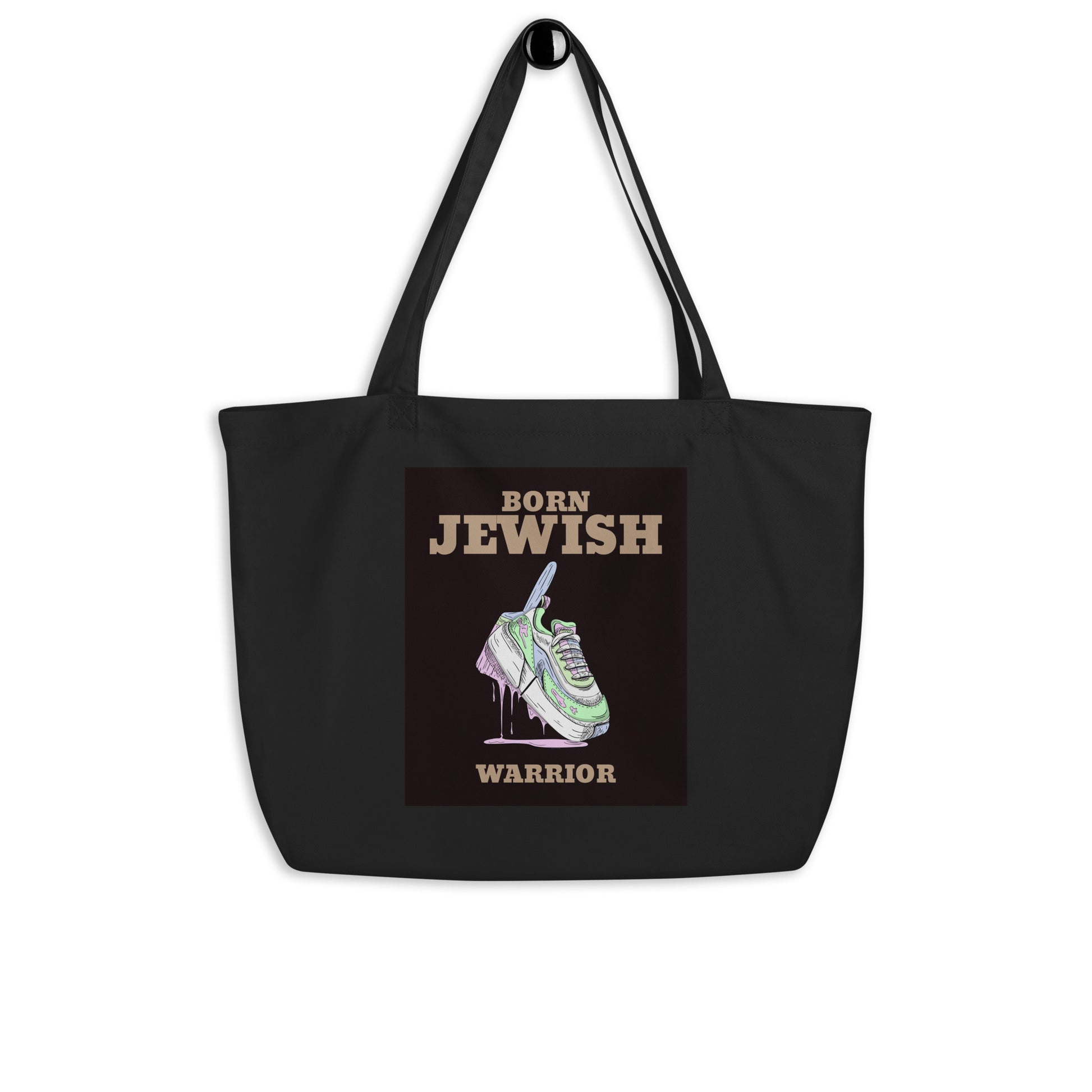 Brave Warrior | Large Organic Tote Bag Jouparty