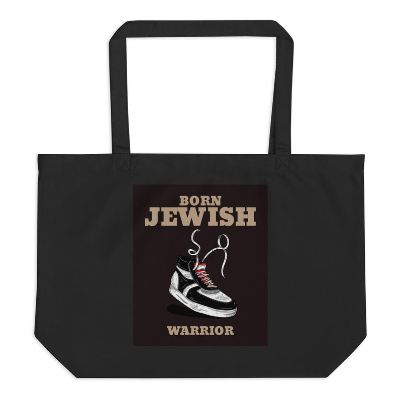Brave Warrior | Large Organic Tote Bag