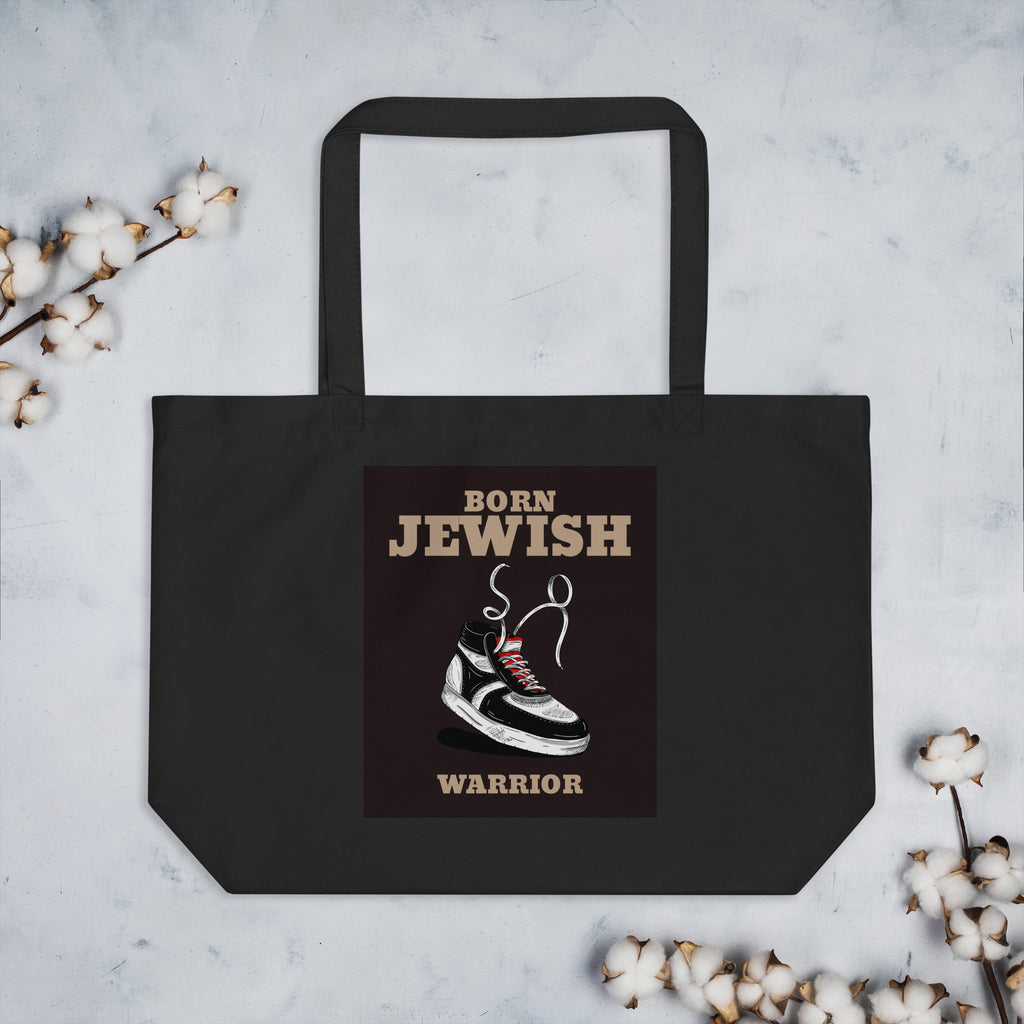 Brave Warrior | Large Organic Tote Bag
