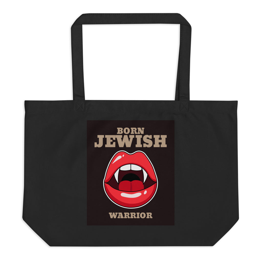 Brave Warrior | Large Organic Tote Bag Jouparty