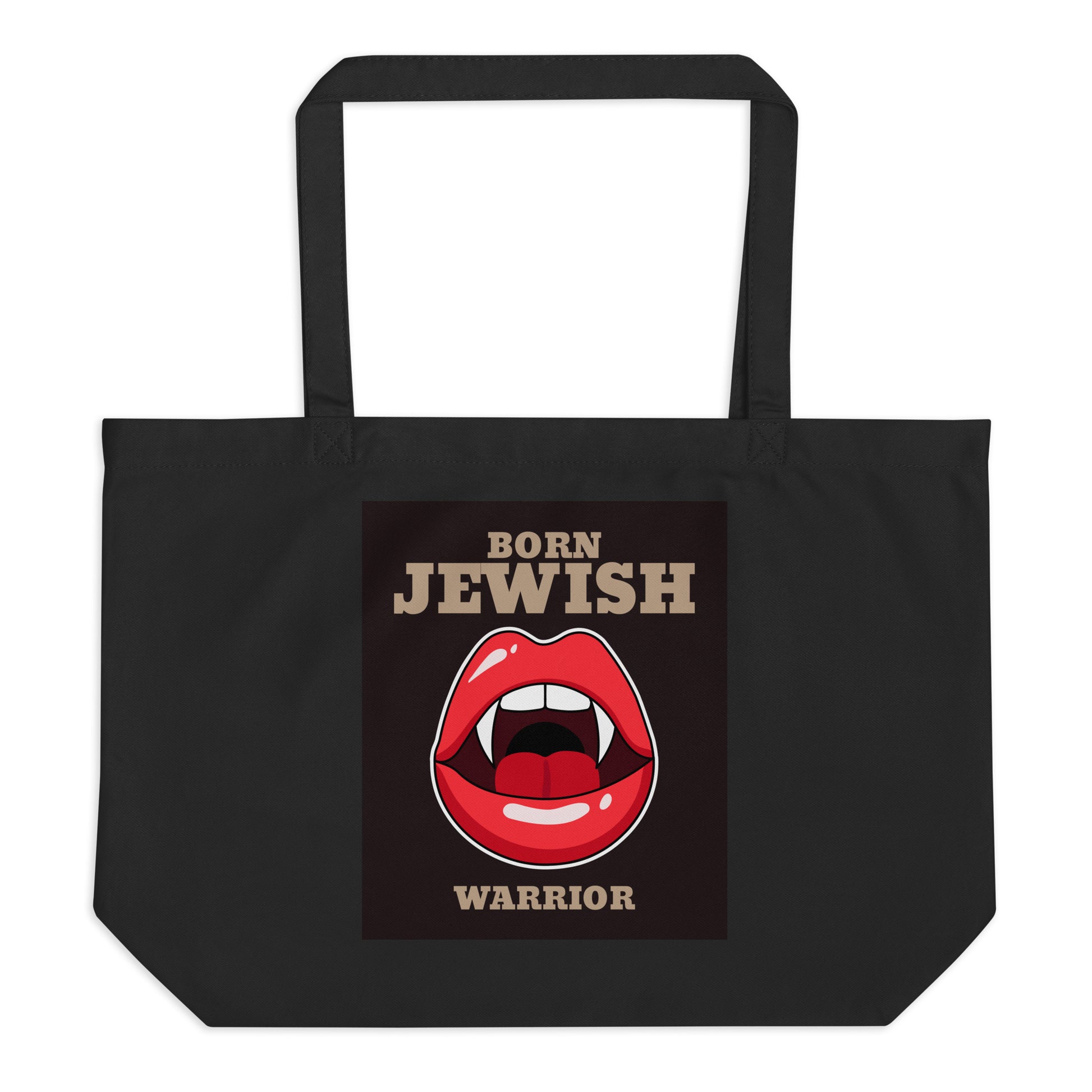 Brave Warrior | Large Organic Tote Bag Jouparty