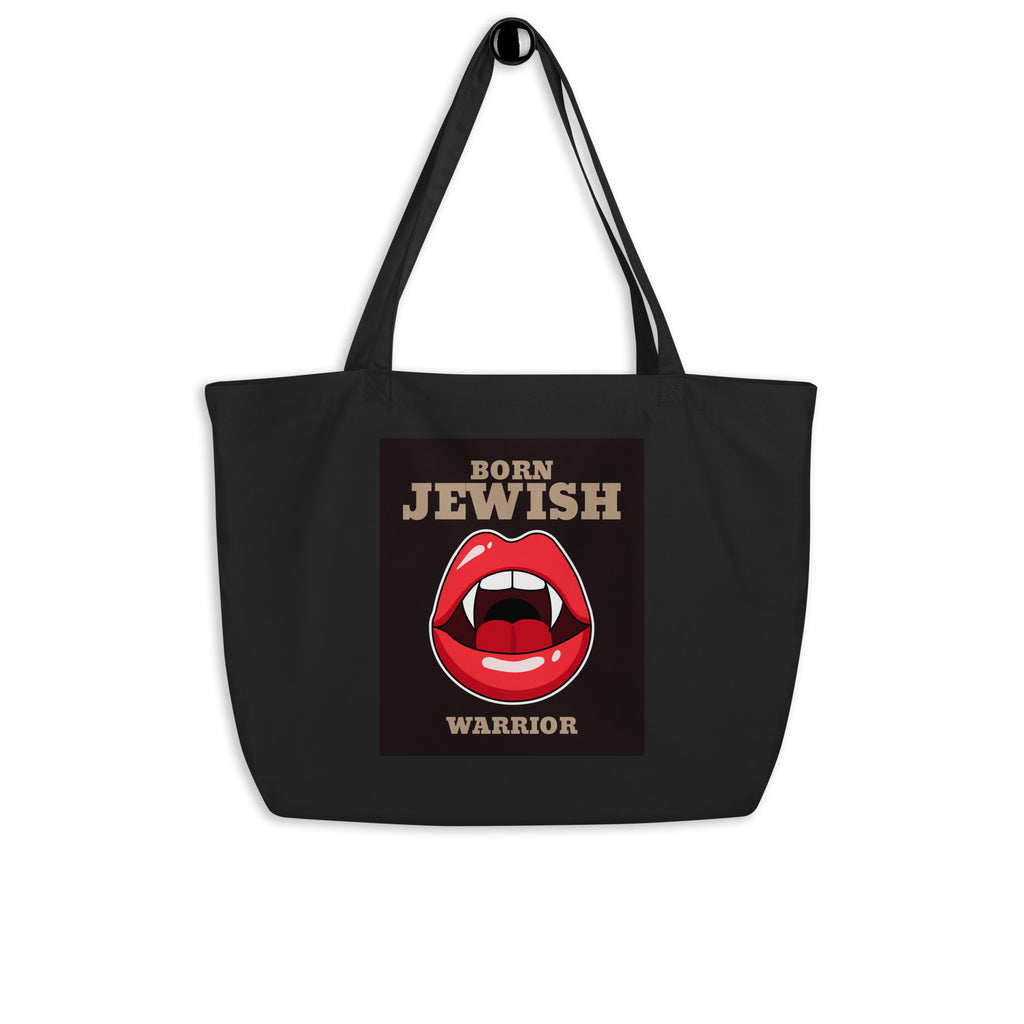 Brave Warrior | Large Organic Tote Bag Jouparty