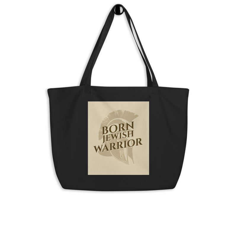 Brave Warrior | Large Organic Tote Bag