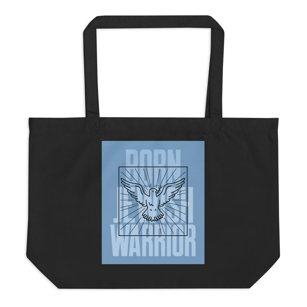 Brave Warrior | Large Organic Tote Bag Jouparty